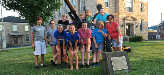 In 2016, this group from First Presbyterian Church helped with flood relief in W Va.