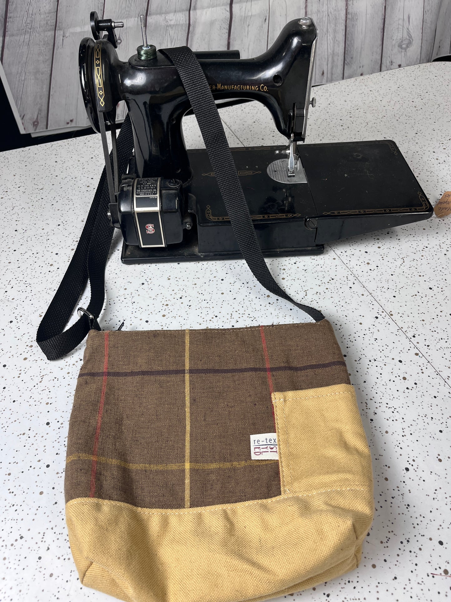 Upcycled Fabric Crossbodies