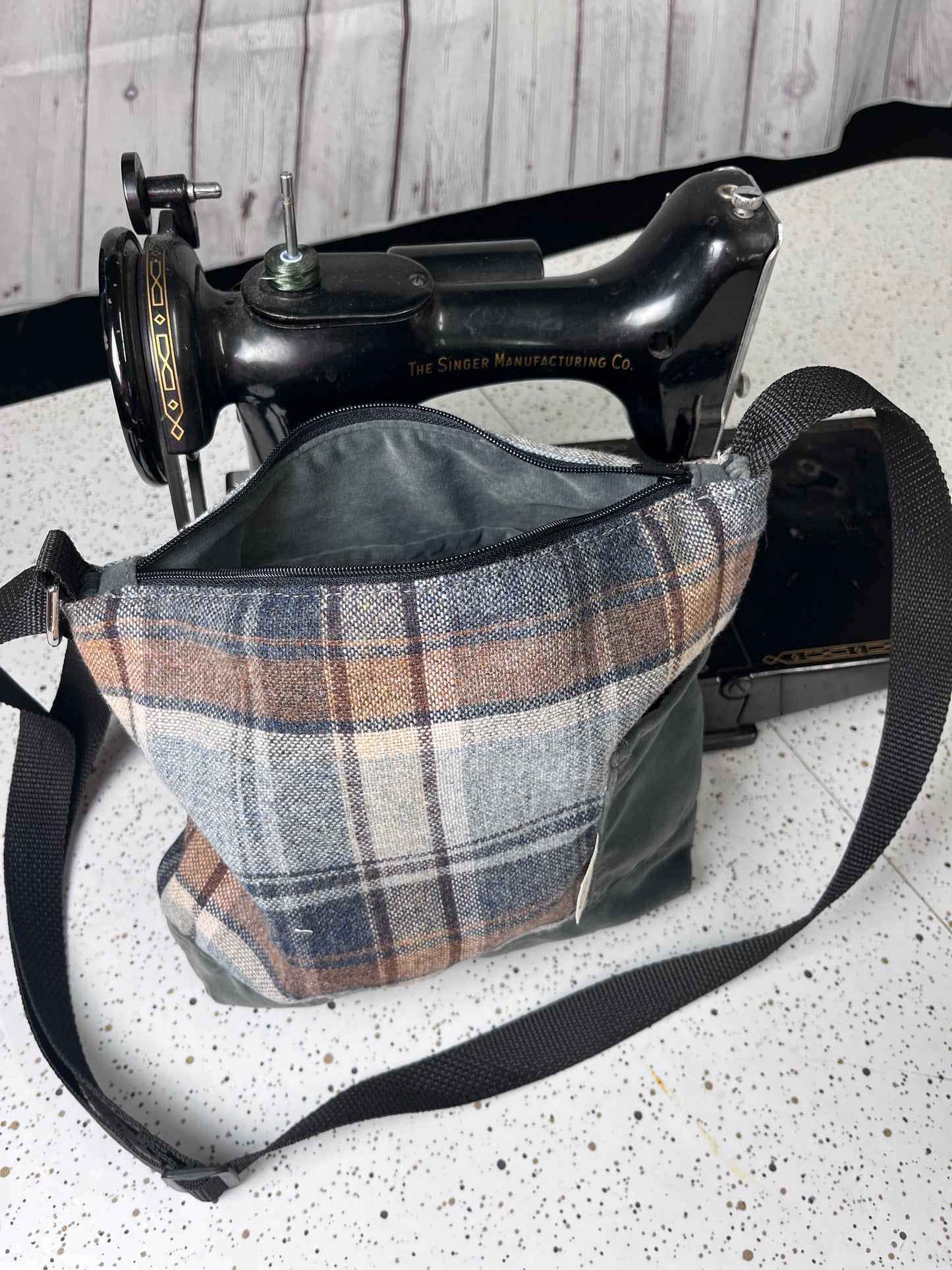 Upcycled Fabric Crossbodies