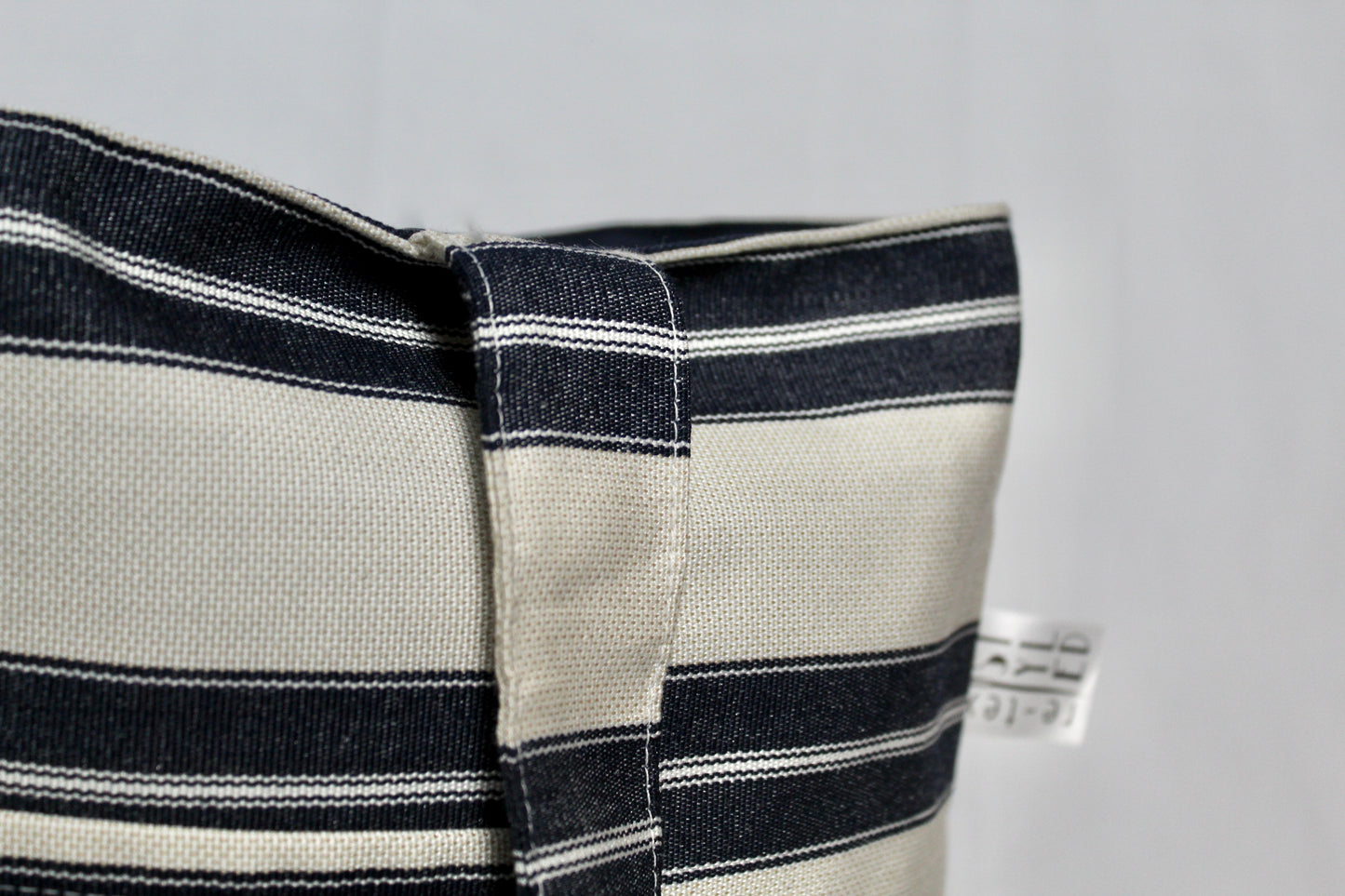 Navy Striped Nautical Everyday Tote
