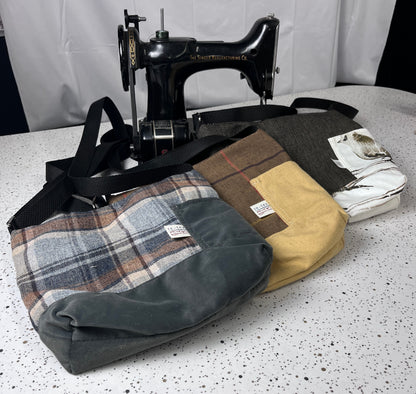 Upcycled Fabric Crossbodies