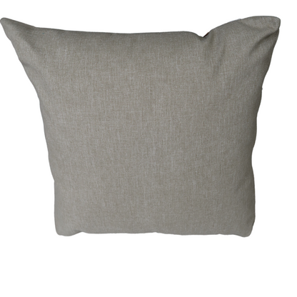 Patio Pillows with Upcyled Sunbrella™ Maroon Flowers